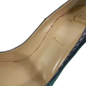 Christian Louboutin Tissu Scarabe So Kate 120 Pump Digitale Size 39 thumbnail 13