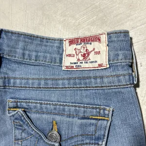 True Religion Women's SZ 28 Keira Cut Off Short USA MADE Micro Shorts Y2K thumbnail 3