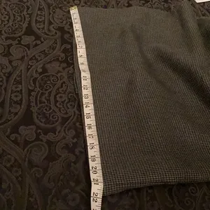 Briggs New York stylish black and grey houndstooth fully lined skirt EUC thumbnail 10