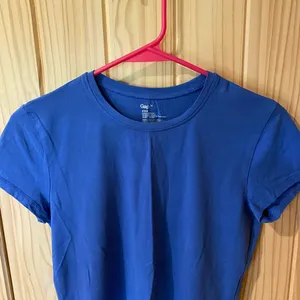 GAP Women's Short Sleeve Tee in Blue thumbnail 2