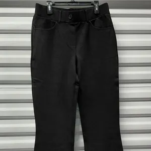 Betabrand Womens 7 Pocket Bootcut Dress Yoga Pants Size Medium Black Stretch thumbnail 7