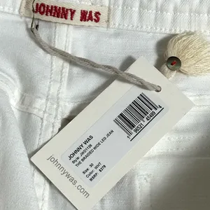 Johnny Was The Braided Wide Leg Jeans White 30 thumbnail 8