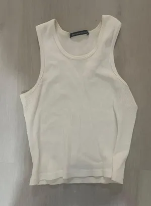 Brandy Melville White Tank Top  thumbnail 1