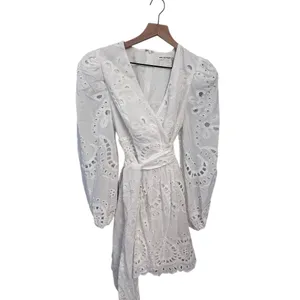 Avec Les Filles White Eyelet Jumpsuit size 10 New with tags thumbnail 5
