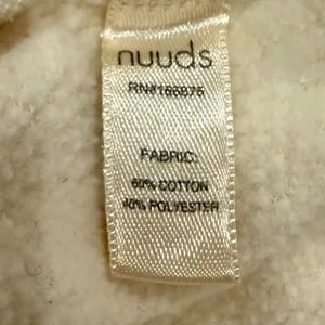 Nuuds Limited Edition Birthday Crewneck Sweatshirt - Bone/Sand Large thumbnail 4