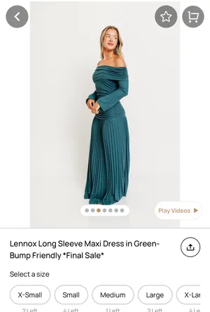 Worth Collective Dress Green Size M thumbnail 2