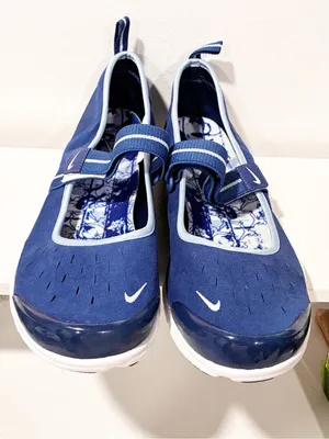 NIKE FREE MARYJANE BALERINY SPORTOWER Blue Strap Sneakers Size 12 thumbnail 3