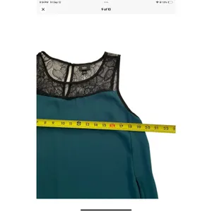 #9 Mossimo Green Sleeveless Blouse Women's Top Size Large thumbnail 7