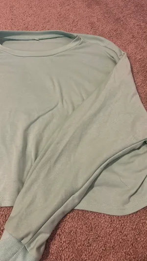 Wide Mint Green Pullover Size L thumbnail 2