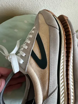 Tretorn White, gray and green Sneakers Womens 9.5 thumbnail 4