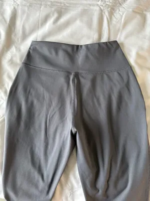 Grey High Rise Yoga Waist Joggers thumbnail 5