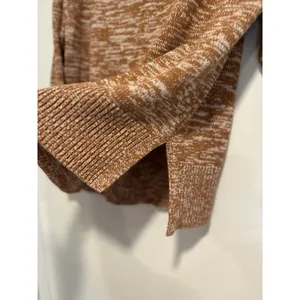 NWOT A New Day Sz: M Burnt Orange Speckle Crew Neck Boxy Wide Hem soft Sweater thumbnail 10