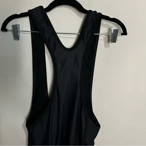 Pearl Izumi‎ Vintage Thermal Cycling Black Bib Zipper Ankle Tights thumbnail 8