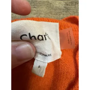 Charli Womens Jumper Sweater Size Small 100%‎ Cashmere Pullover Buttons V Neck thumbnail 6