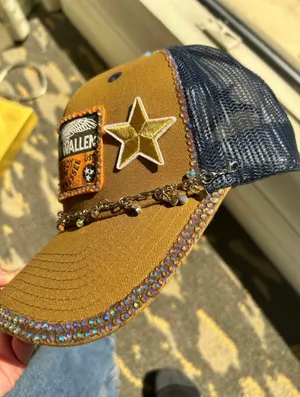 Custom Morgan Wallen Hat Brown thumbnail 3