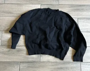 Vici Black Crewneck Sweater - Women’s Classic Knit thumbnail 1