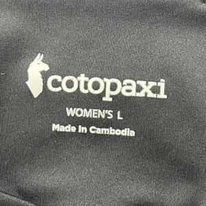 Cotopaxi Cerro Travel Tight Womens L Black High Rise 5-Pocket Hiking Leggings thumbnail 5