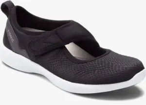 Vionic Sonnet ballet flats hook-and-loop strap Mary Jane Size 7 Wide Black!!!!!! thumbnail 1