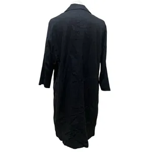 All:Row Women's Black Long Blazer Coat Medium Linen thumbnail 3