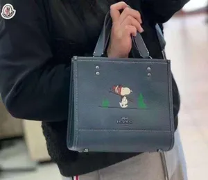 Coach X Peanuts Dempsey Tote 22 With Snoopy Ski Motif ce849 thumbnail 5
