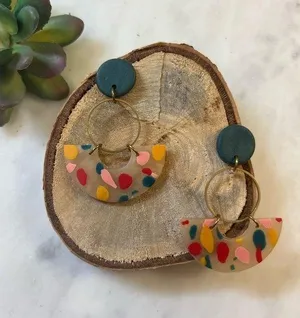 Polymer Clay Earrings 2 for $25 thumbnail 1