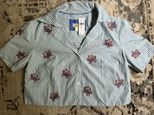 Maeve Button Down Blouse thumbnail 5