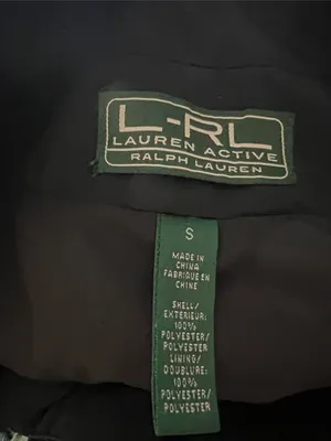 Lauren Ralph Lauren Black Utility Jacket with Snap Front thumbnail 5