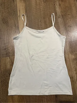 ANNE FONTAINE Women's Cintia Camisole – Stretch Thin Strap White EU 40 | US M thumbnail 2