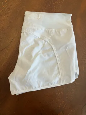 White Amazon Shorts Athletic thumbnail 1
