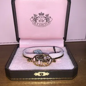 Juicy Couture Retro Pam & Gela Gold Bracelet thumbnail 1