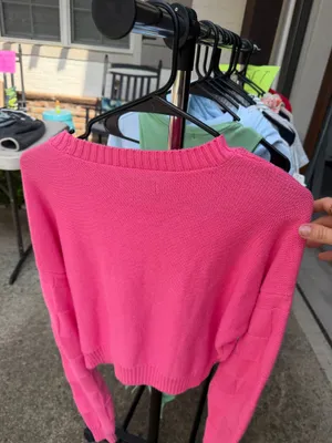 Hollister Pink Sweater thumbnail 3