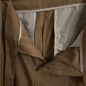 Timeless form tan‎ pants. Buckles on waist. thumbnail 9
