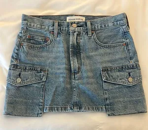 Aritzia Cargo Jean Skirt thumbnail 1
