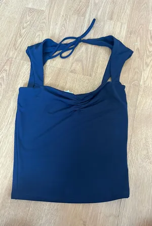Garage Navy Top  thumbnail 1