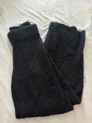 SKIMS Fuzzy Pants Cozy Knit black thumbnail 4