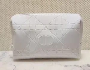 Dior Cosmetic Makeup Pouch Bag with White Zipper New No Tag thumbnail 1