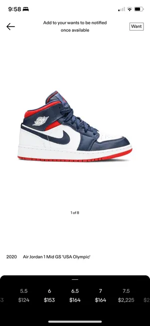 Jordan 1 Mid USA thumbnail 6