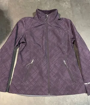 Free Country Purple Fleece Jacket Soft Warm‎ Zip-Up Outdoor Wear thumbnail 1