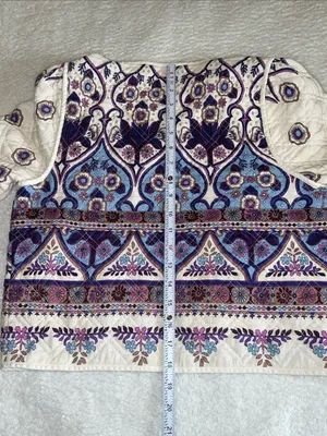 Love the Label Jaelyn‎ Quilted Jacket Boho Revival Artisan XS thumbnail 9