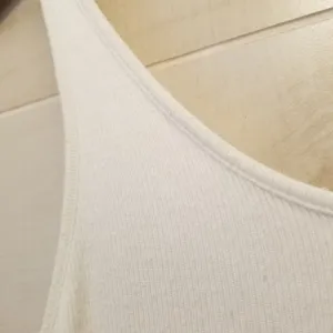 {S} Victoria's Secret I Do 'Bride' Ribbed Tank Top White thumbnail 5