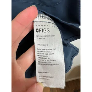 Figs Women's Navy Catarina Scrub Top Size‎ XXL thumbnail 4