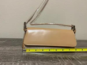 Mini Beige Shoulder Bag Tan thumbnail 6