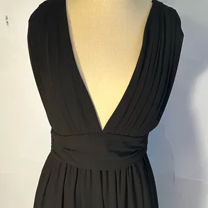 Lulu’s Heavenly Hues Black Maxi Dress size small NWOT thumbnail 4