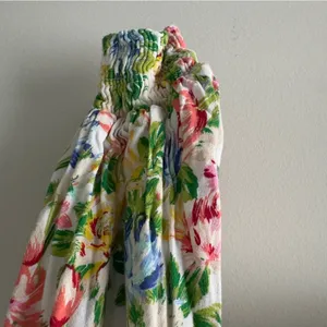AFRM Revolve Sophie Smocked Top Floral Long Sleeve Square Neck Colorful Spring S thumbnail 5