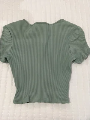 Short Sleeve Shein Top Crop thumbnail 2