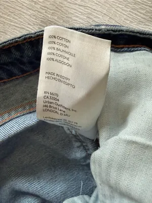 Free People Barrel Leg Baggy Oversized Jeans Medium Blue Wash Size 28 thumbnail 8