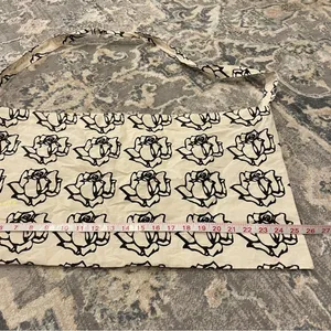 Floral Freda Salvador Patterned Shoulder Bag Black thumbnail 3