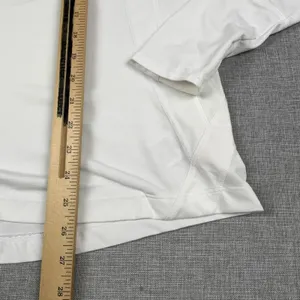 Athleta Pullover Womens‎ Medium White Long Sleeve 1/4 Zip Moisture Wicking thumbnail 4