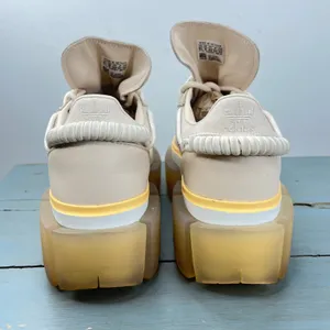 Adidas Ivy Park Super Super Sleek Platfor Sneakers Beige Yellow GZ389 Womens 9.5 thumbnail 7
