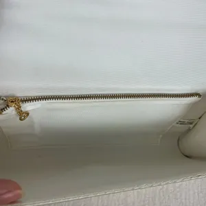 Vintage‎ Beaded Handmade Clutch Evening Handbag Ivory Satin Formal Party Bag thumbnail 5